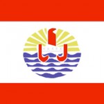 Le drapeau de la Polynésie française