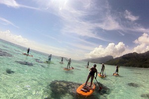 Aventure en Paddle Board à Moorea