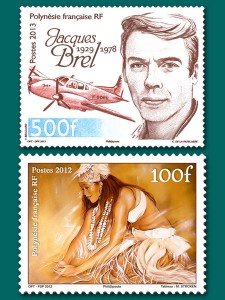 Timbres émis en Polynésie française