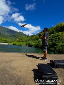 Décollage de drone © Matarai photography