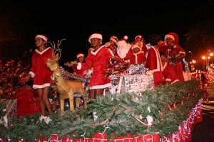 Parade de Noël © Mairie de Papeete