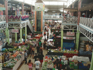 Le marché de Papeete