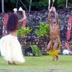 Danseurs polynésiens