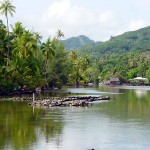 Fish trap - Huahine